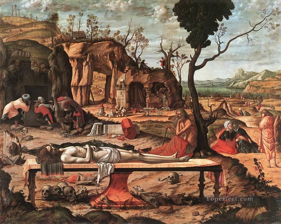 der tote Christus Religiosen Vittore Carpaccio Ölgemälde